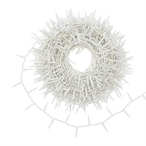 LUCI LED PER ALBERI DI NATALE ESTERNO INTERNO 1000 LED BIANCO CALDO 30,5MT in Natale