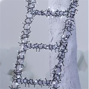 LUCI LED PER ALBERI DI NATALE ESTERNO INTERNO 1500 LED BIANCO FREDDO 30,5MT in Natale