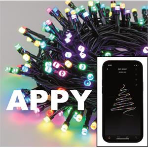 LUCI DI NATALE SMART - CATENA LUMINOSA 20 MT - 200 LED RGB - CONTROLLO TRAMITE APP in Natale