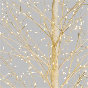 ALBERO LUMINOSO LED CON RAMI SECCHI - TIGLIO BIANCO - LED BIANCO CALDO - H170 CM 784 MICROLED in Natale