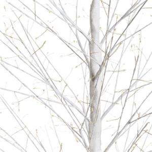 ALBERO LUMINOSO LED CON RAMI SECCHI - TIGLIO BIANCO - LED BIANCO CALDO - H200 CM 1120 MICROLED in Natale