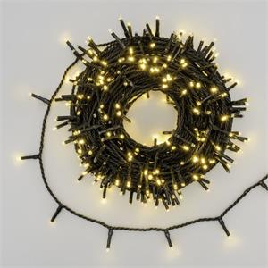 LUCI LED PER ALBERI DI NATALE ESTERNO INTERNO 750 miniLED BIANCO CALDO 53MT in Natale
