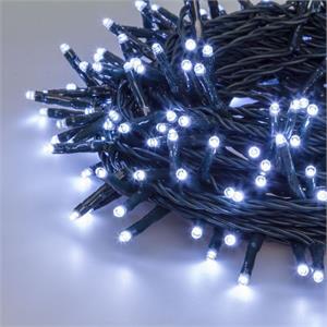 LUCI LED PER ALBERI DI NATALE ESTERNO INTERNO 750 miniLED BIANCO FREDDO 53MT in Natale