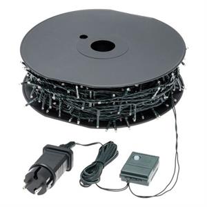 LUCI LED PER ALBERI DI NATALE ESTERNO INTERNO 750 miniLED BIANCO FREDDO 53MT in Natale