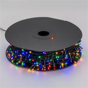 LUCI LED PER ALBERI DI NATALE ESTERNO INTERNO 750 miniLED MULTICOLOR 53MT in Natale