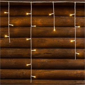 TENDA LUMINOSA LED ICE LIGHT 20,16XH0,6 MT - 480 LED - BIANCO CALDO in Natale