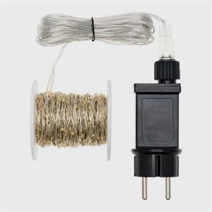 CATENA LUMINOSA 20M - 400 MICRO-LED - LUCE CALDA - CON BOBINA in Natale