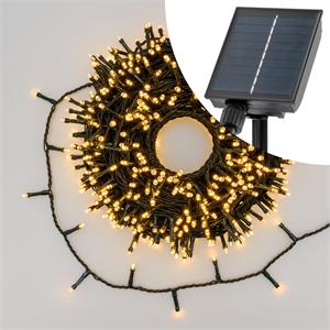 CATENA LUMINOSA SOLARE - SCP TL 400 LED BIANCO CALDO - 20 MT in Natale