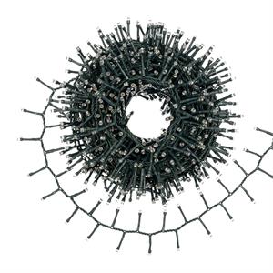 LUCI LED PER ALBERI DI NATALE ESTERNO INTERNO 1500 LED BIANCO TRADITIONAL E CALDO 30,5MT in Natale