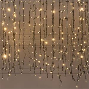 BOBINA LUCI LED PER ALBERI DI NATALE ESTERNO INTERNO 1000 MAXI LED BIANCO CALDO 100MT in Natale