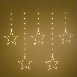 LUCI DI NATALE PER FINESTRA E PARETI - STELLE LUMINOSE WINDOW LIGHT - 80 x H86 CM in Natale