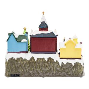 VILLAGGIO DI NATALE IN MOVIMENTO CON TRENINO, GIOSTRA BAMBINI E ALBERO DI NATALE - LUCI LED E MUSICHE in Natale