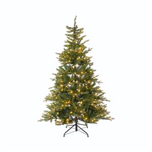ALBERO DI NATALE CON LUCI INCORPORATE - 360 LED - 180 CM - IN PE/PVC - PRELIT in Natale