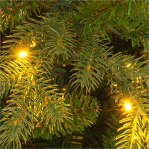 ALBERO DI NATALE CON LUCI INCORPORATE - 360 LED - 180 CM - IN PE/PVC - PRELIT in Natale