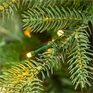 ALBERO DI NATALE CON LUCI INCORPORATE - 500 LED - 210 CM - IN PE/PVC - PRELIT in Natale