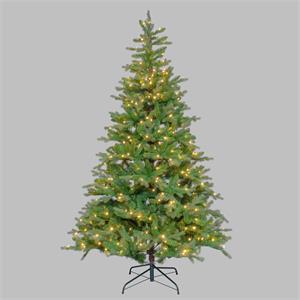 ALBERO DI NATALE CON LUCI INCORPORATE - 710 LED - 240 CM - IN PE/PVC - PRELIT in Natale