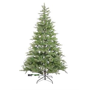 ALBERO DI NATALE CON LUCI INCORPORATE - 710 LED - 240 CM - IN PE/PVC - PRELIT in Natale
