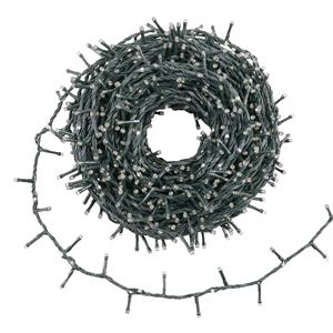 CATENA LUMINOSA 30 MT - 1660 LED - BIANCO CALDO E FREDDO in Natale