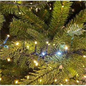 CATENA LUMINOSA 30 MT - 1660 LED - BIANCO CALDO E FREDDO in Natale