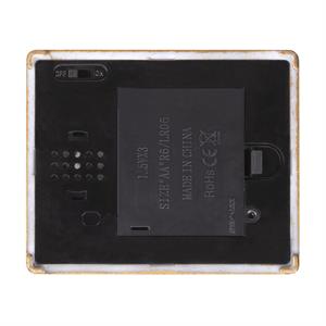 CASETTA NATALIZIA A BATTERIA - BRUNITA - CON GLITTER, MUSICA E LED BIANCO CALDO in Natale