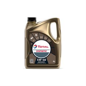 OLIO MOTORE 5W40 - TOTAL SYNTHETIC - 4 LT - MOTORI BENZINA, DIESEL, GPL, METANO in Accessori auto e moto