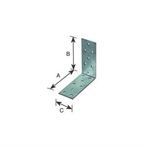 Giunto ad angolo forato 80X140X40 mm3 in Arredamento giardino