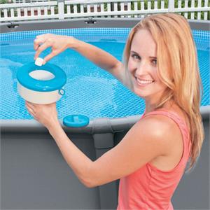 DOSATORE CLORO PISCINA GALLEGGIANTE UNIVERSALE GRANDE - INTEX 29041 in Arredamento giardino