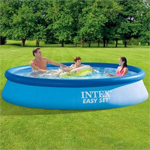 PISCINA INTEX EASY SET IN PVC 366x366x76 ROTONDA in Arredamento giardino