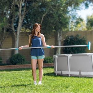 KIT PULIZIA PISCINA INTEX DELUXE 28003 PER PISCINE FINO A 549 CM in Arredamento giardino