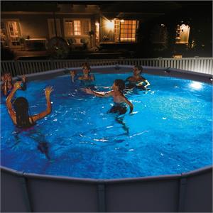 LUCE PER PISCINA FUORI TERRA MAGNETICA LED MULTICOLORE - INTEX in Arredamento giardino
