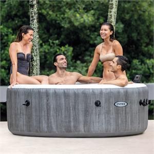 PISCINA IDROMASSAGGIO INTEX GREYWOOD DELUXE 4 POSTI in Arredamento giardino
