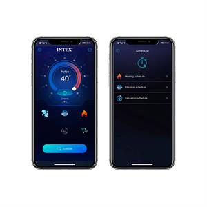 PISCINA IDROMASSAGGIO INTEX SPA GREYSTONE DELUXE 4 POSTI in Arredamento giardino