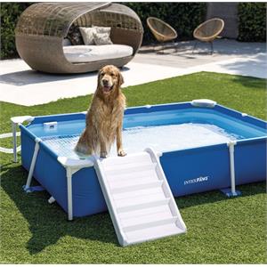 PISCINA INTEX RETTANGOLARE PER CANI CM 229X152X46 in Arredamento giardino