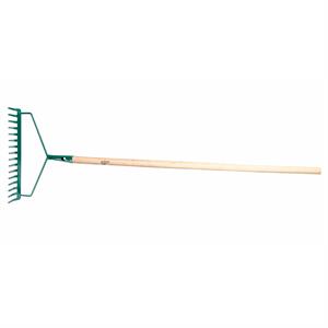 RASTRELLO DA GIARDINAGGIO 16 DENTI CON MANICO E RINFORZO HASSO in Giardinaggio