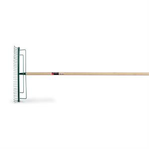 RASTRELLO DA PRATO 32 DENTI IN ACCIAIO CON MANICO HASSO in Giardinaggio