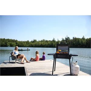 BARBECUE PORTATILE A GAS BROIL KING - PORTA CHEF 320 - 3 FUOCHI in Arredamento giardino