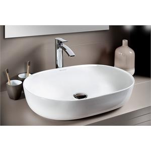 LAVABO DA APPOGGIO OVALE BRELA 60 X 40 X H13,5 CM in Bagno e arredo bagno