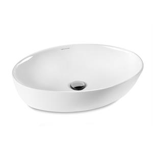 LAVABO DA APPOGGIO OVALE SOLE (AOSTHA) 61,7X41,1XH14 CM in Bagno e arredo bagno