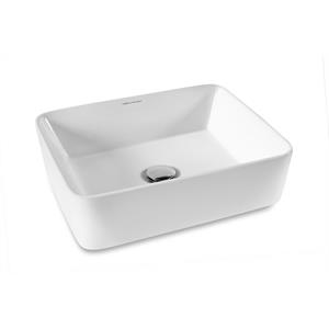 LAVABO DA APPOGGIO RETTANGOLARE AGIM 48,2X37XH.13,5 CM in Bagno e arredo bagno