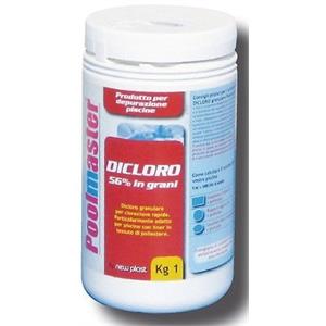 DICLORO GRANULARE PER DISINFEZIONE SANIFICAZIONE ACQUA PISCINA 1 KG. in Arredamento giardino