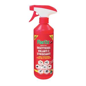 FLORTIS INSETTICIDA MULTINSETTO SPRAY - QUICK KILL - 400 ML in Giardinaggio