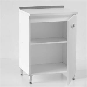 MOBILE BASE CUCINA COMPONIBILE 60CM BIANCO FRASSINATO in Arredamento