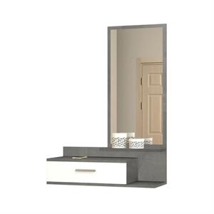MOBILE INGRESSO CON SPECCHIO JOY BIANCO/CEMENTO in Arredamento