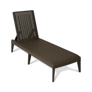 LETTINO PRENDISOLE DA GIARDINO TOOMAX NUMANA IN RATTAN MARRONE in Arredamento giardino