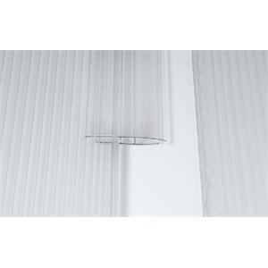 PROFILO GIUNZIONE POLICARBONATO AD H PER LASTRE 6MM POLIMARK in Edilizia, porte e blindati