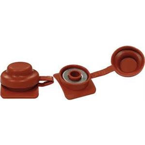 KIT DI FISSAGGIO LAMIERE ECOLINE ECOLFIX ROSSO SIENA in Edilizia, porte e blindati