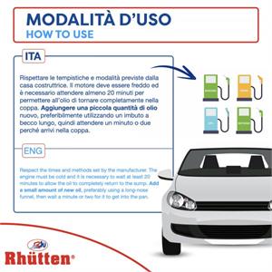 OLIO MOTORE 15W40 RHUTTEN - 4 LITRI in Accessori auto e moto
