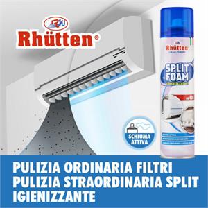 SCHIUMA SPRAY SPLIT FOAM IGIENIZZANTE CONDIZIONATORI - 400 ML in Stufe e clima