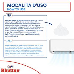 SCHIUMA SPRAY SPLIT FOAM IGIENIZZANTE CONDIZIONATORI - 400 ML in Stufe e clima