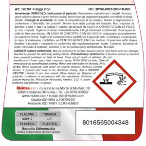 DETERGENTE PER FULIGGINE RHUTTEN FULIGGI STOP 750ML in Stufe e clima